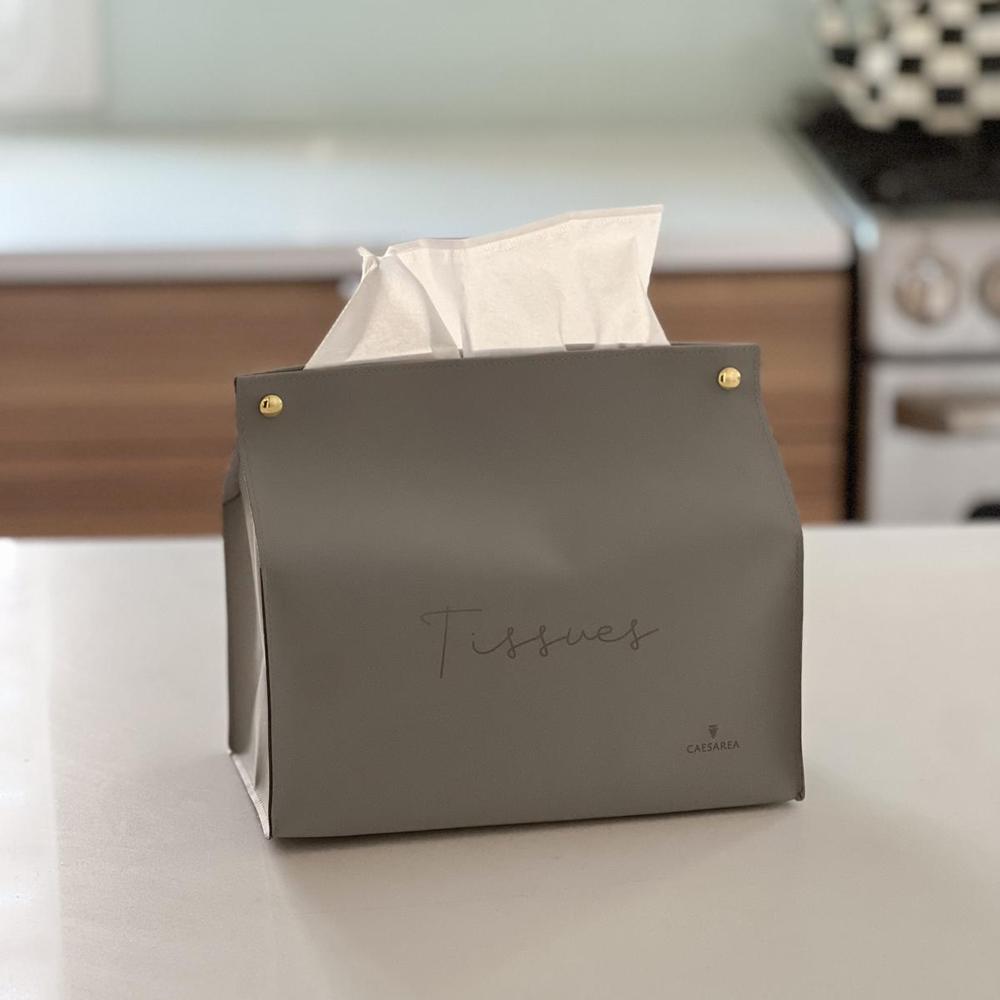 Leatherette Tissue Holder