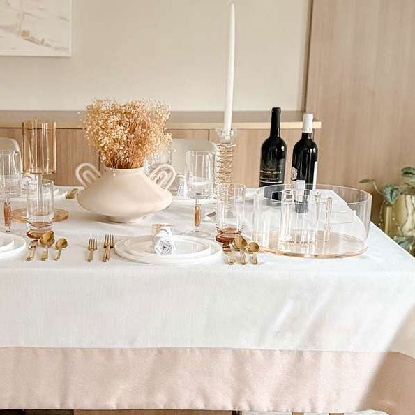 Amber Lucite Wash Bowl