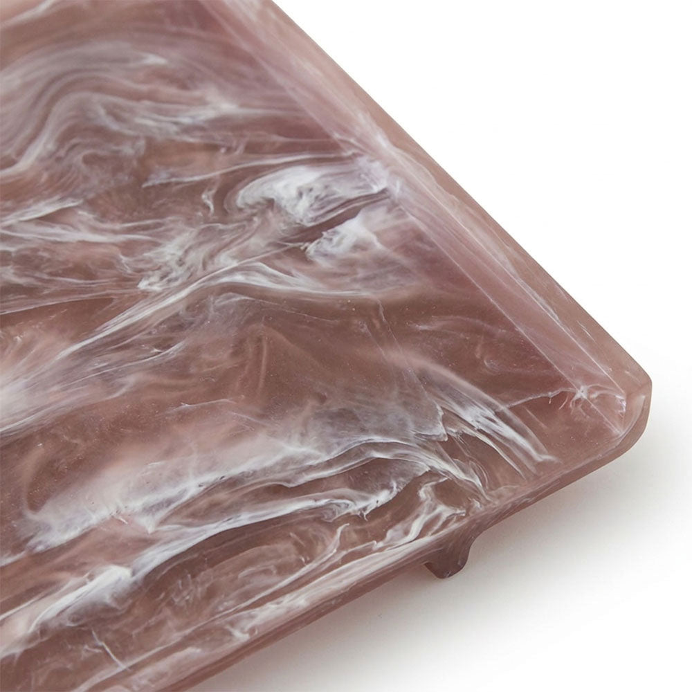 Resin Taupe Meadow Tray