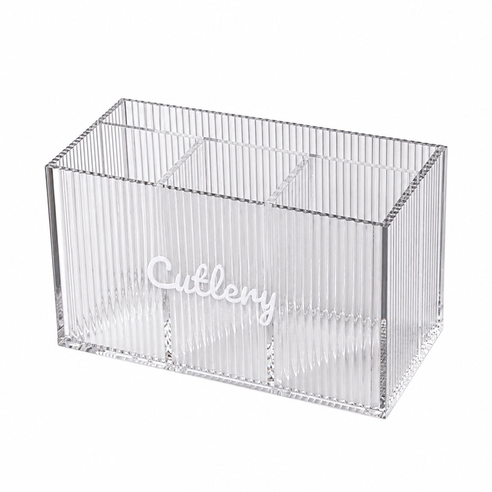 Corrugated Lucite Caddy