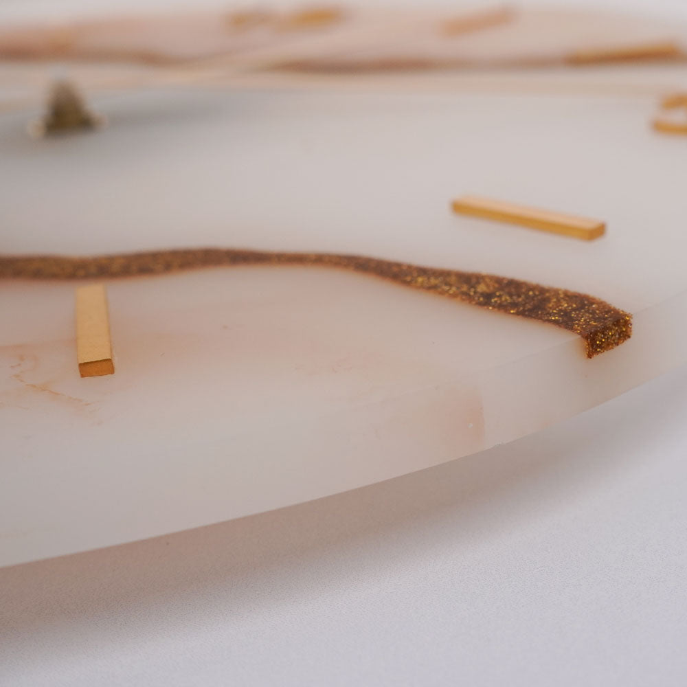 Resin Marble Wall Clock