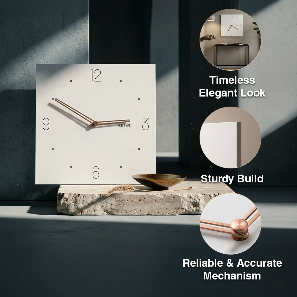 Square Wall Clock