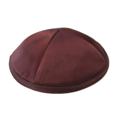 Kippah Brown Deluxe Satin