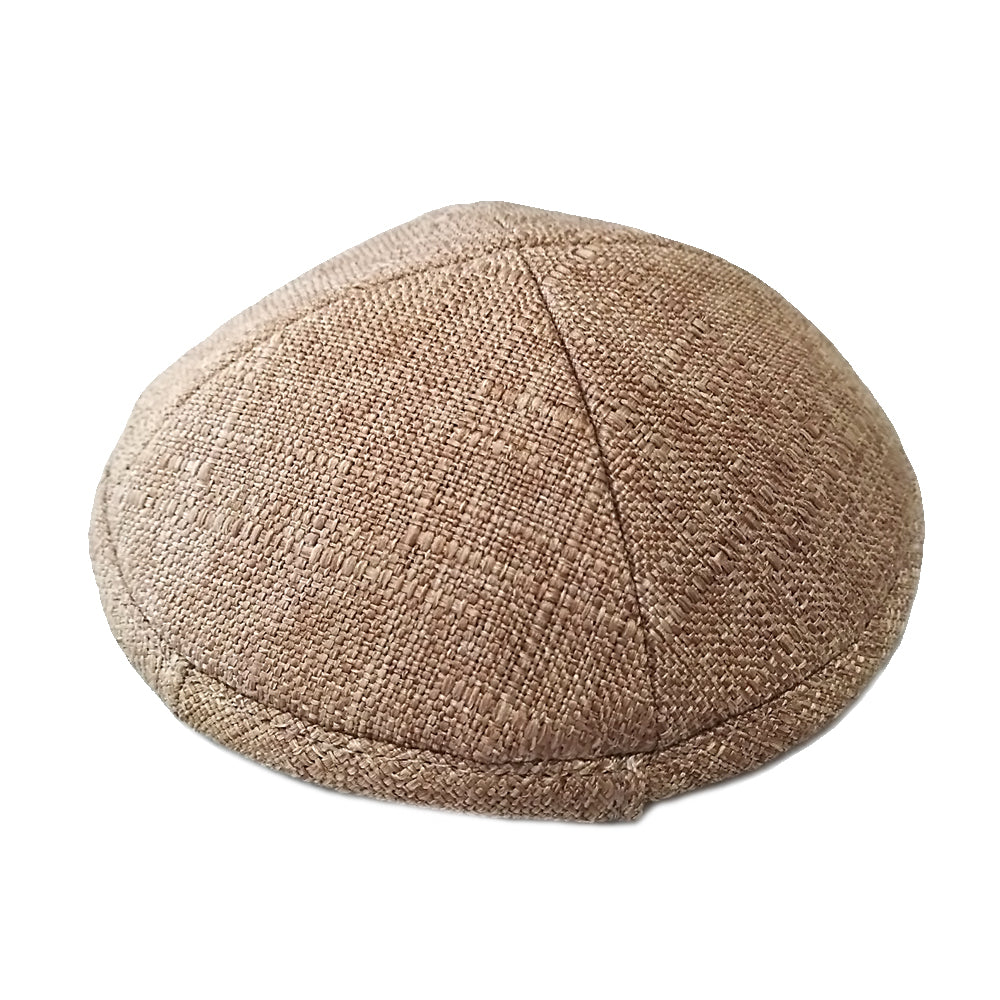 Kippah Camel Burlap