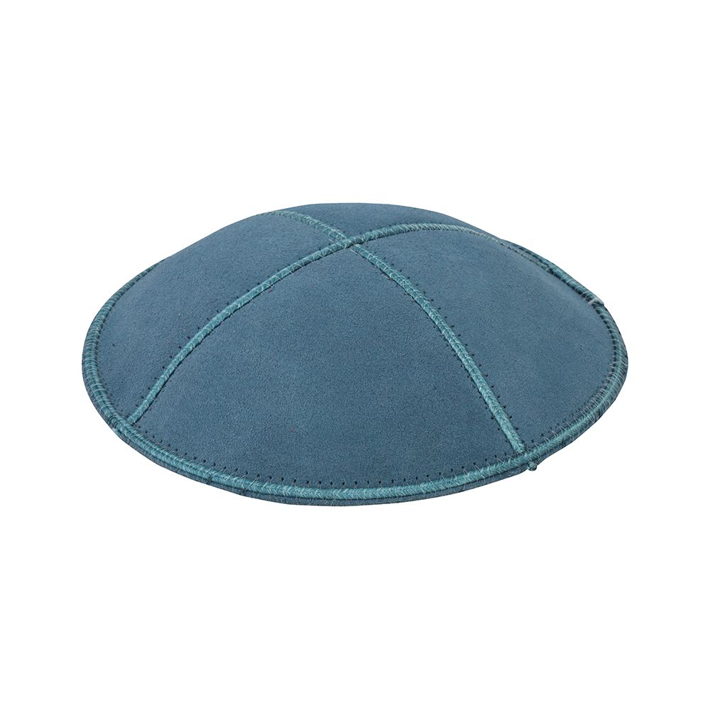 Kippah Denim Suede