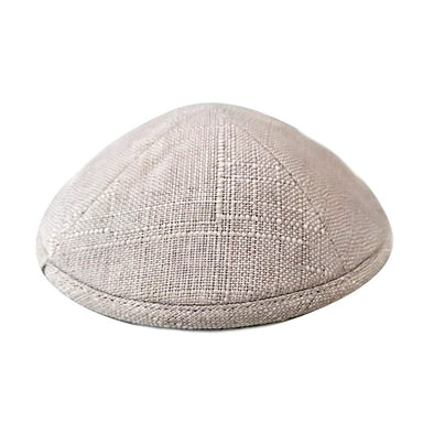 Kippah Light Gray Burlap