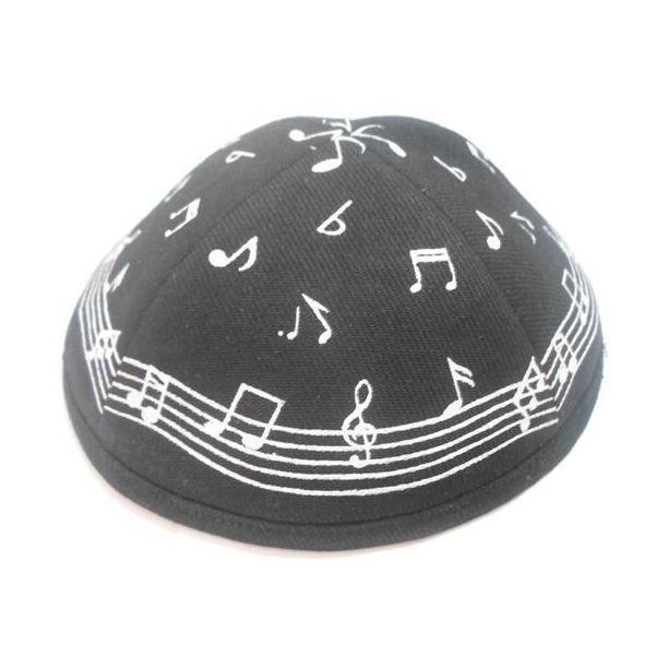 Kippah Musical Design Cotton