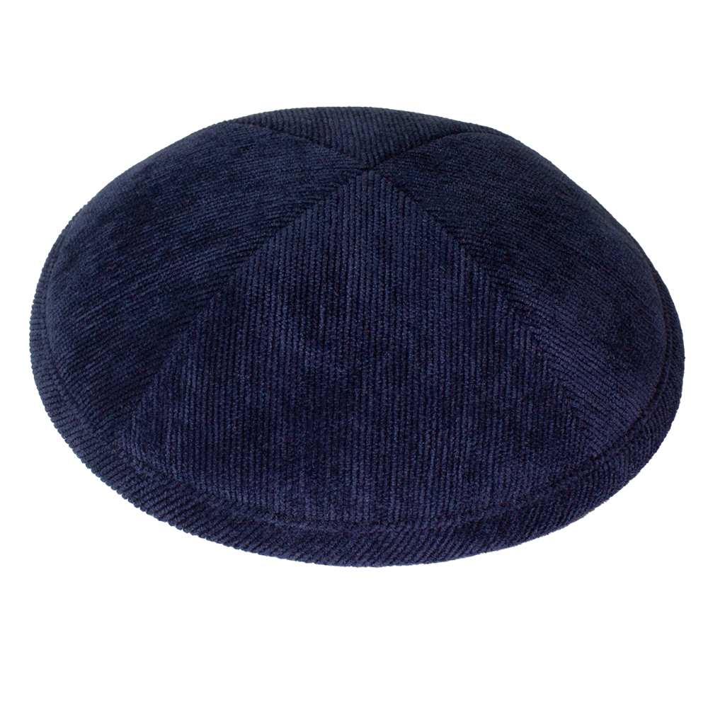 Kippah Navy Corduroy