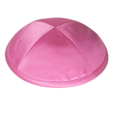 Kippah Pink Deluxe Satin