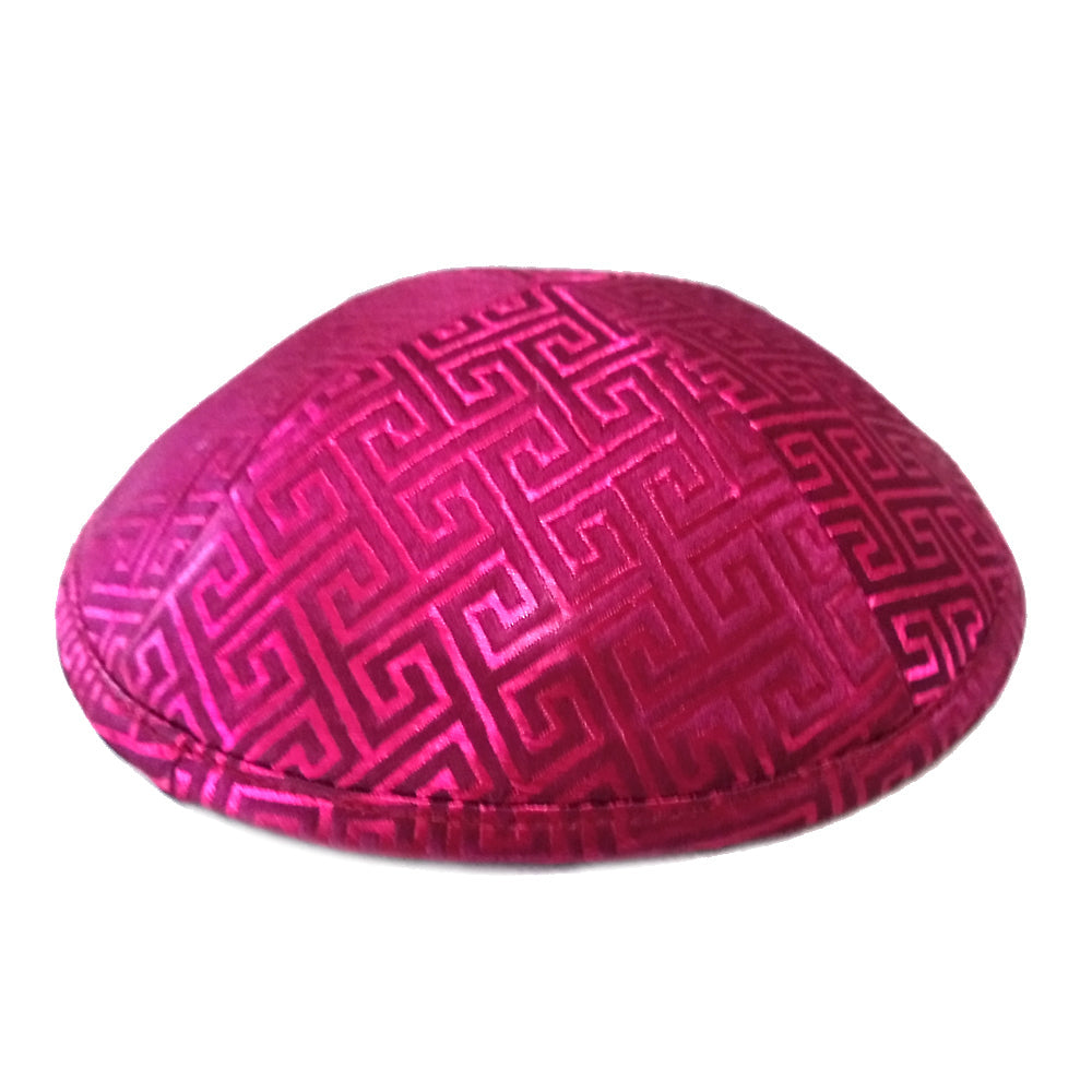 Kippah Purple Deluxe Brocade