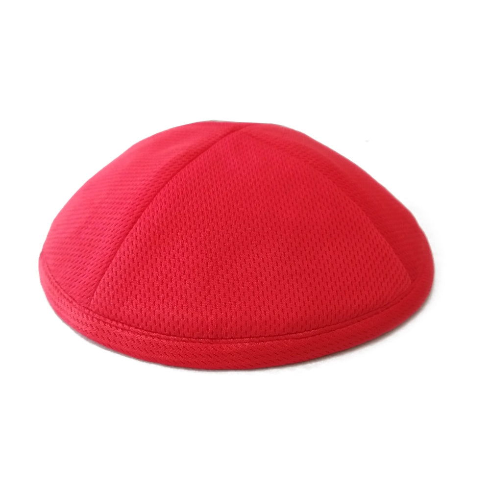 Kippah  Red Mesh