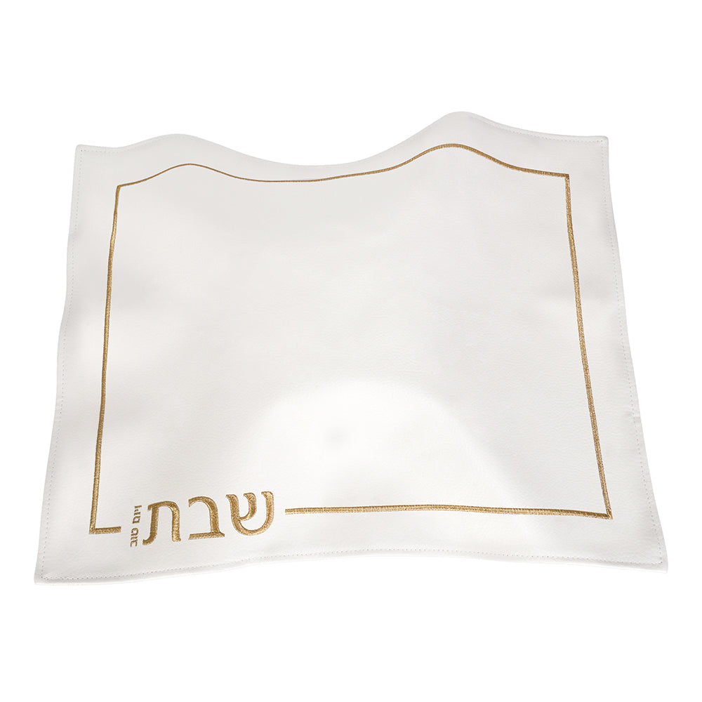 Leatherette Challah Cover with Embroidery