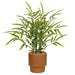 Lifelike Mini Bamboo Bonsai Foliage Leaves Plant