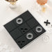 Lucite Black & White Tic Tac Toe Game