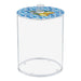 Lucite Cookie Jars Blue Design