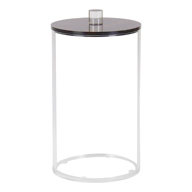 Lucite Cookie Jars with Wood Look LIds