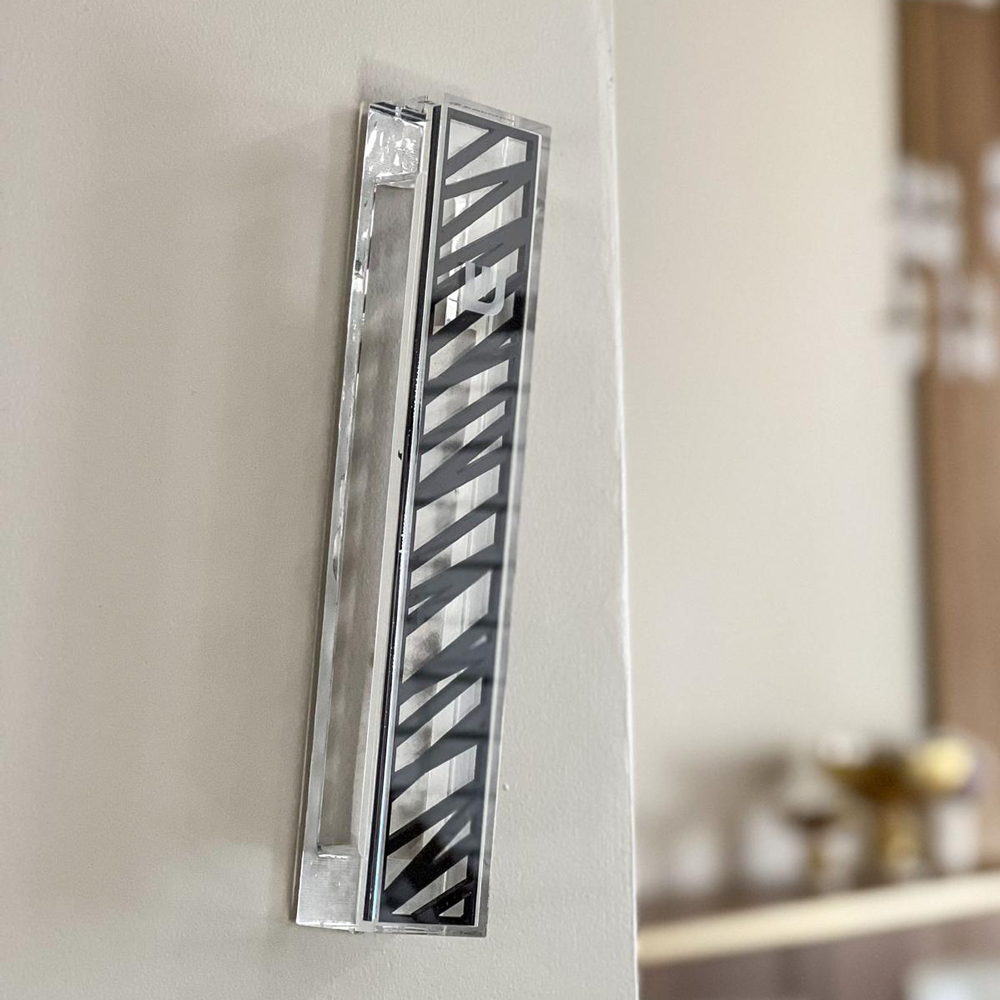 Lucite & Laser Cut Mezuzah Case