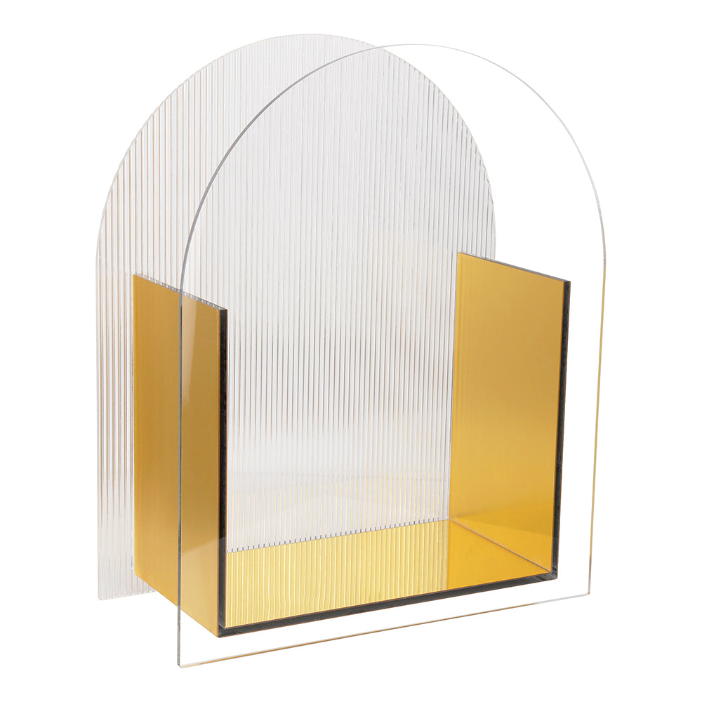 Lucite Magazine Rack