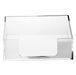 Lucite Napkin Holder Set with 6 Napkin Rings