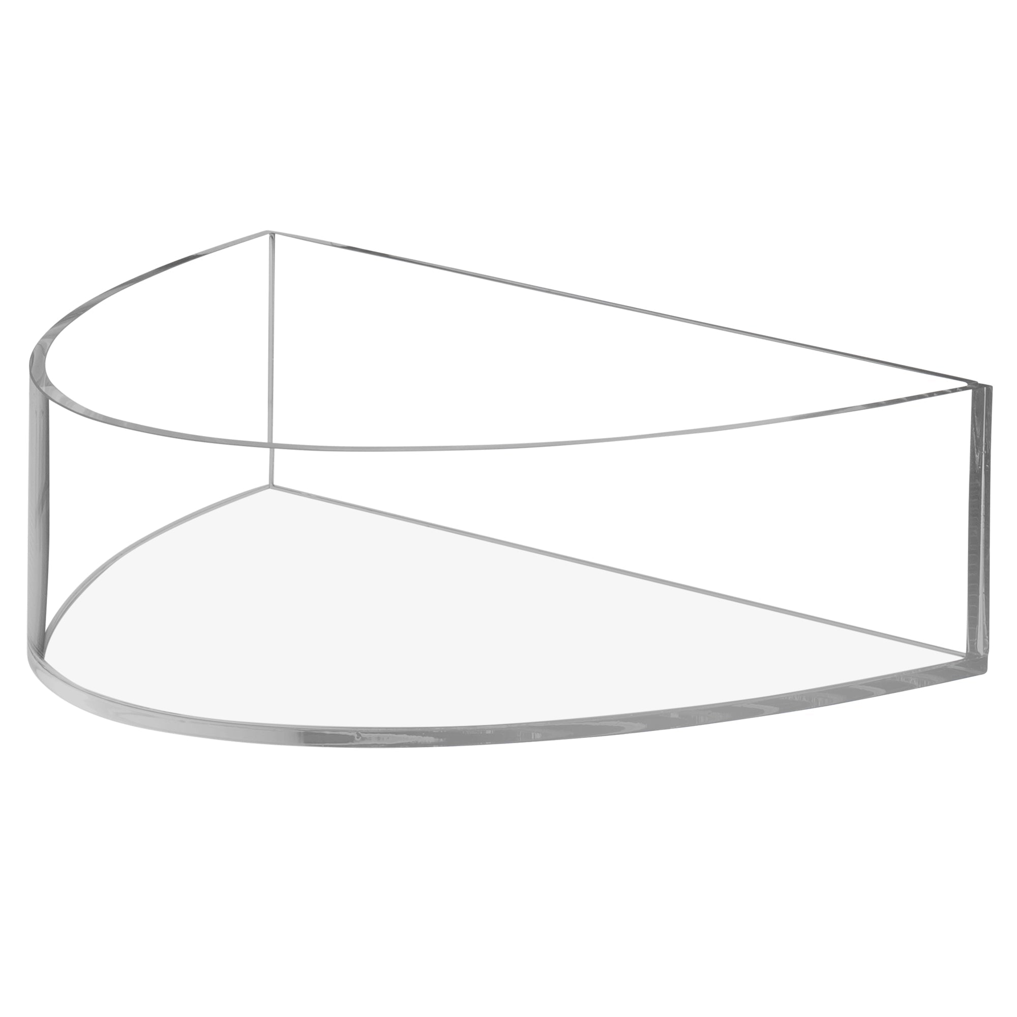 Lucite Oval 2-Piece Dish