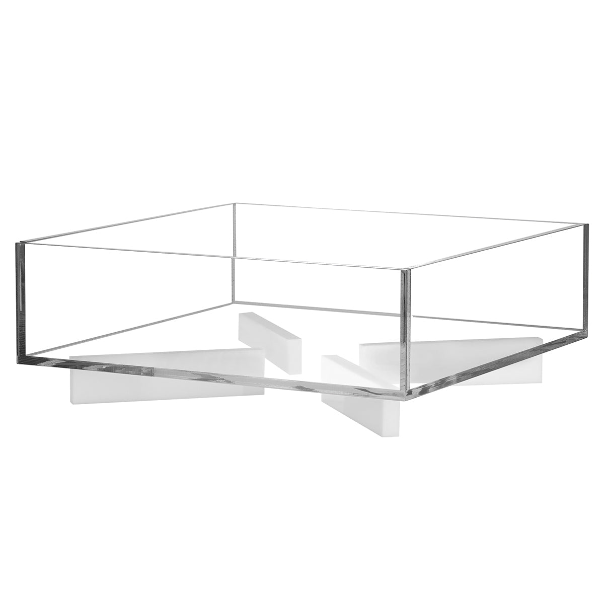 Lucite Square Tray