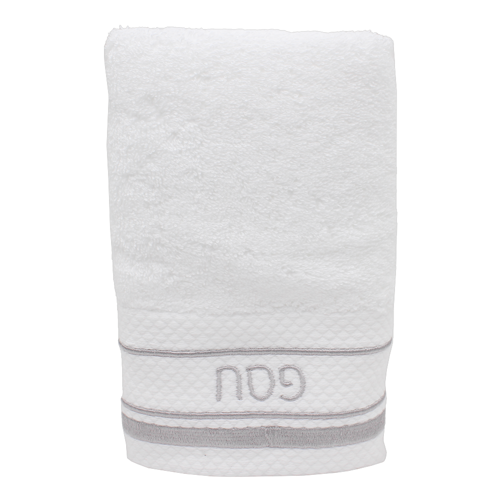 Luxury Hand Towel with Pesach Embroidery