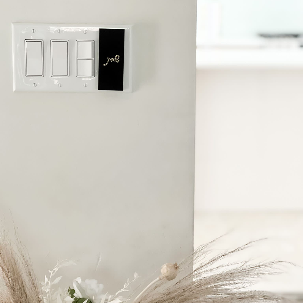 Magnetic Light Switch Covers