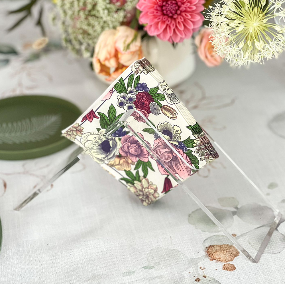 Modern Lucite Napkin Holder