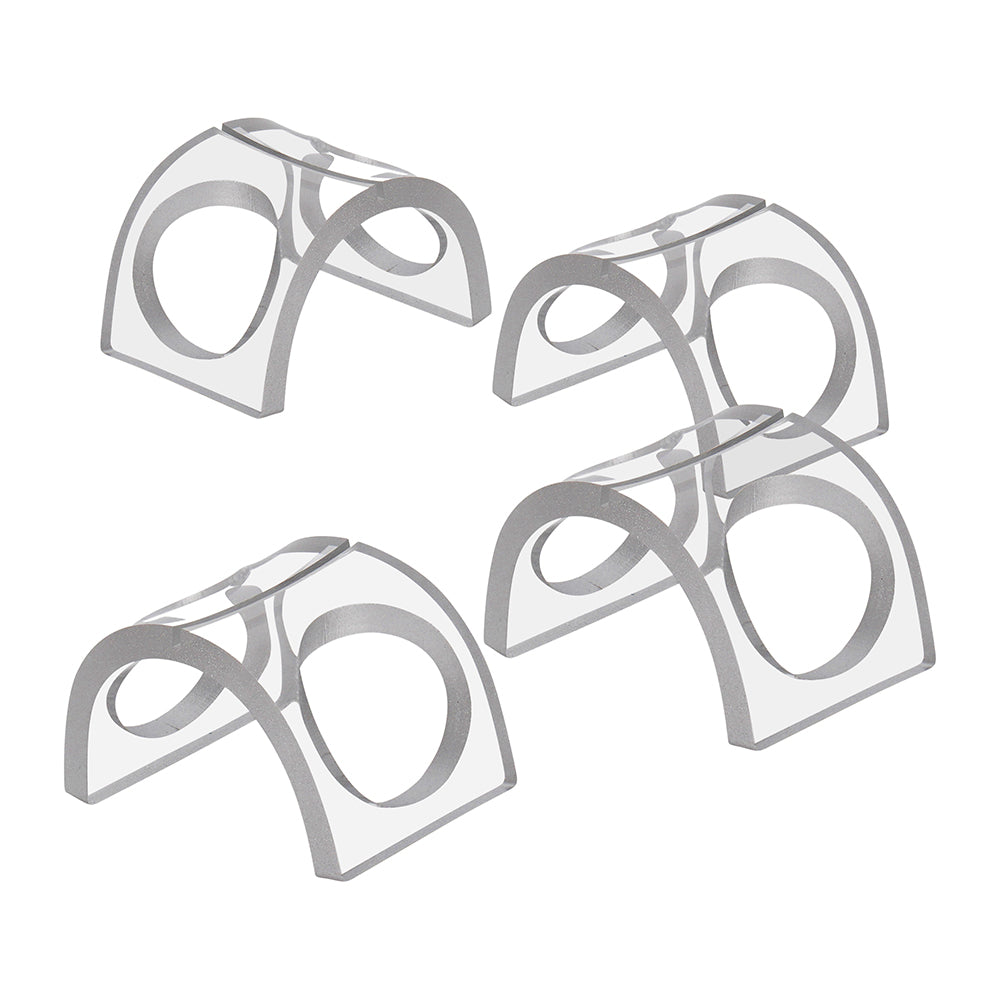 Napkin Rings with Slots For Place Cards 4pk