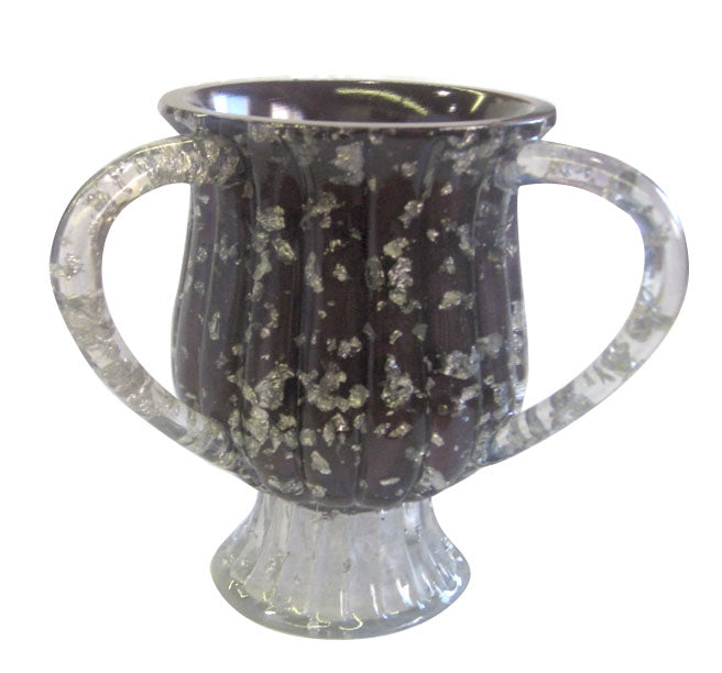 Polyresin Plum with Crystals Wash Cup