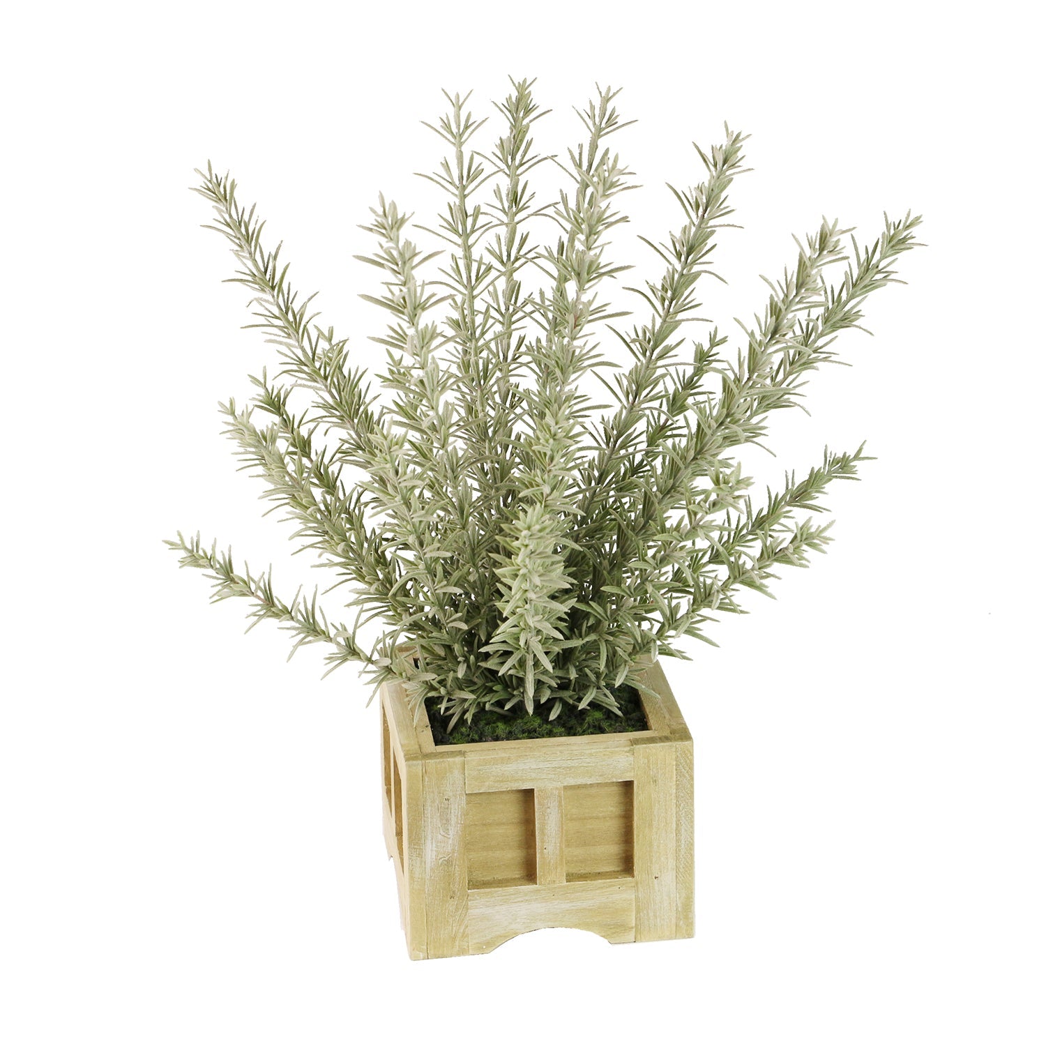 Zenith Lifelike Plant in Rustic Wooden Pot