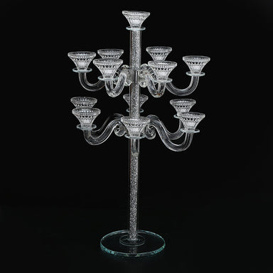 Tall Crystal Candelabra 13 Arms