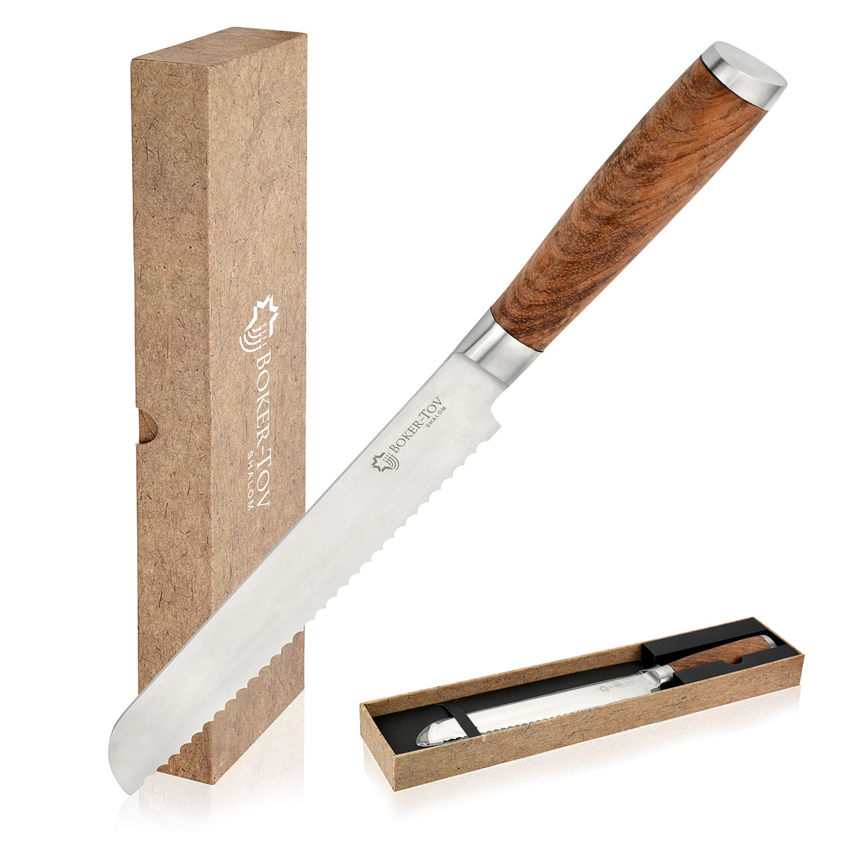 Bread Knife with Sandalwood Handle