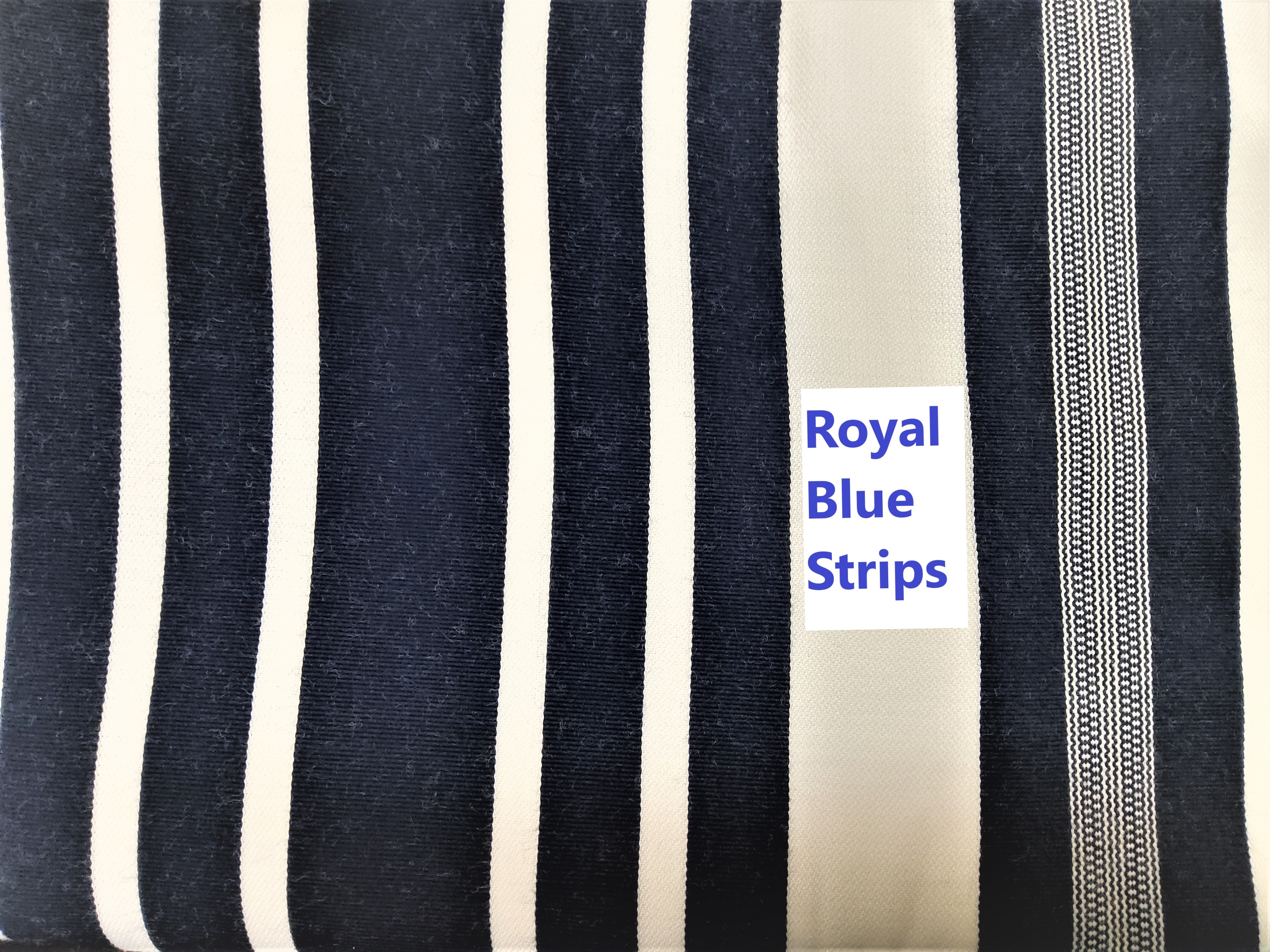 Tallis with Royal Blue Stripes
