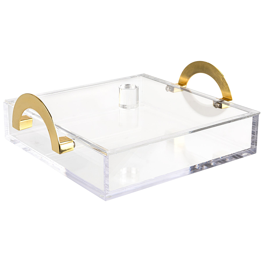 TWS Marble Lucite 9x13 Pan Holder With Cover - The Westview Shop