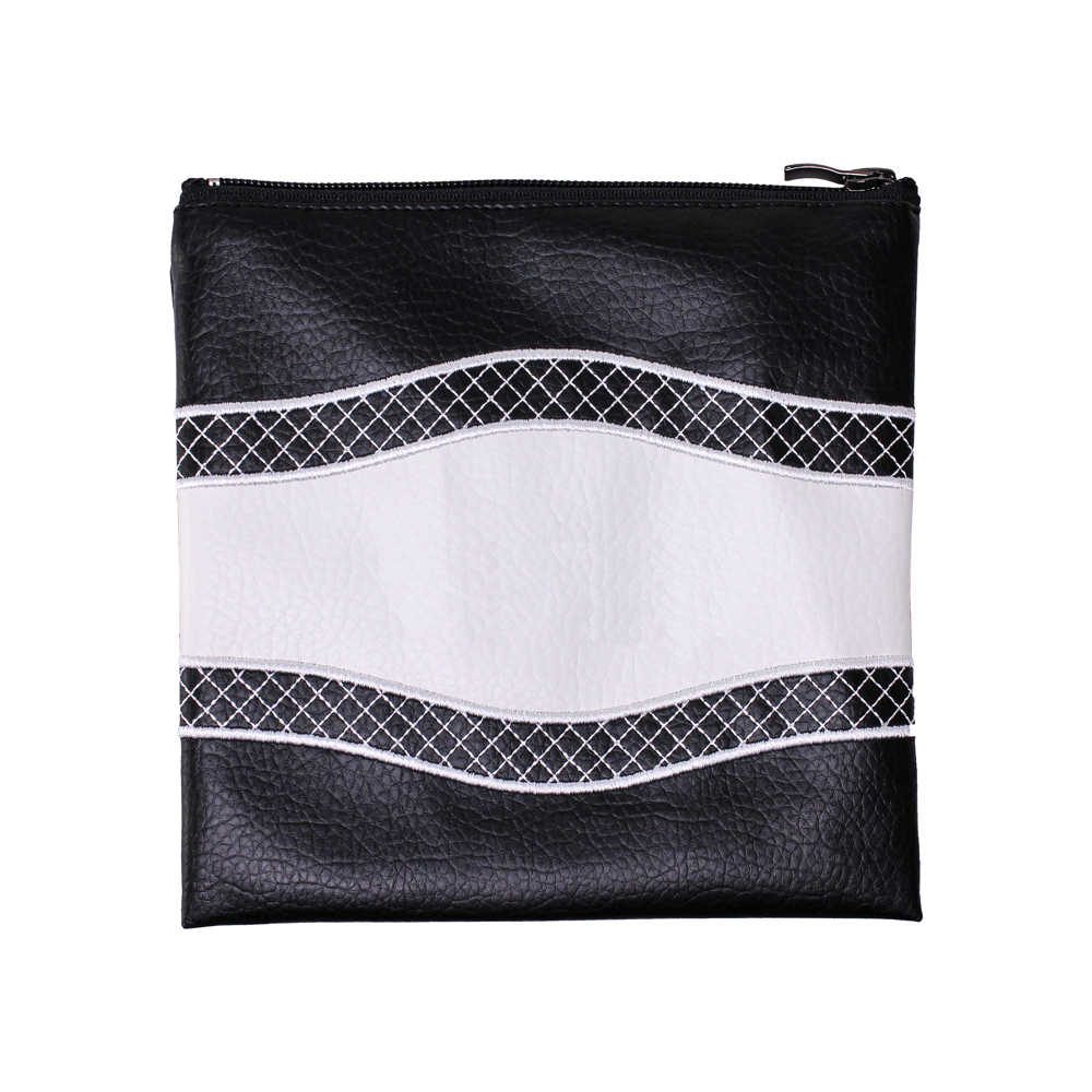 Gartel Bag Pu Leather Black and White design