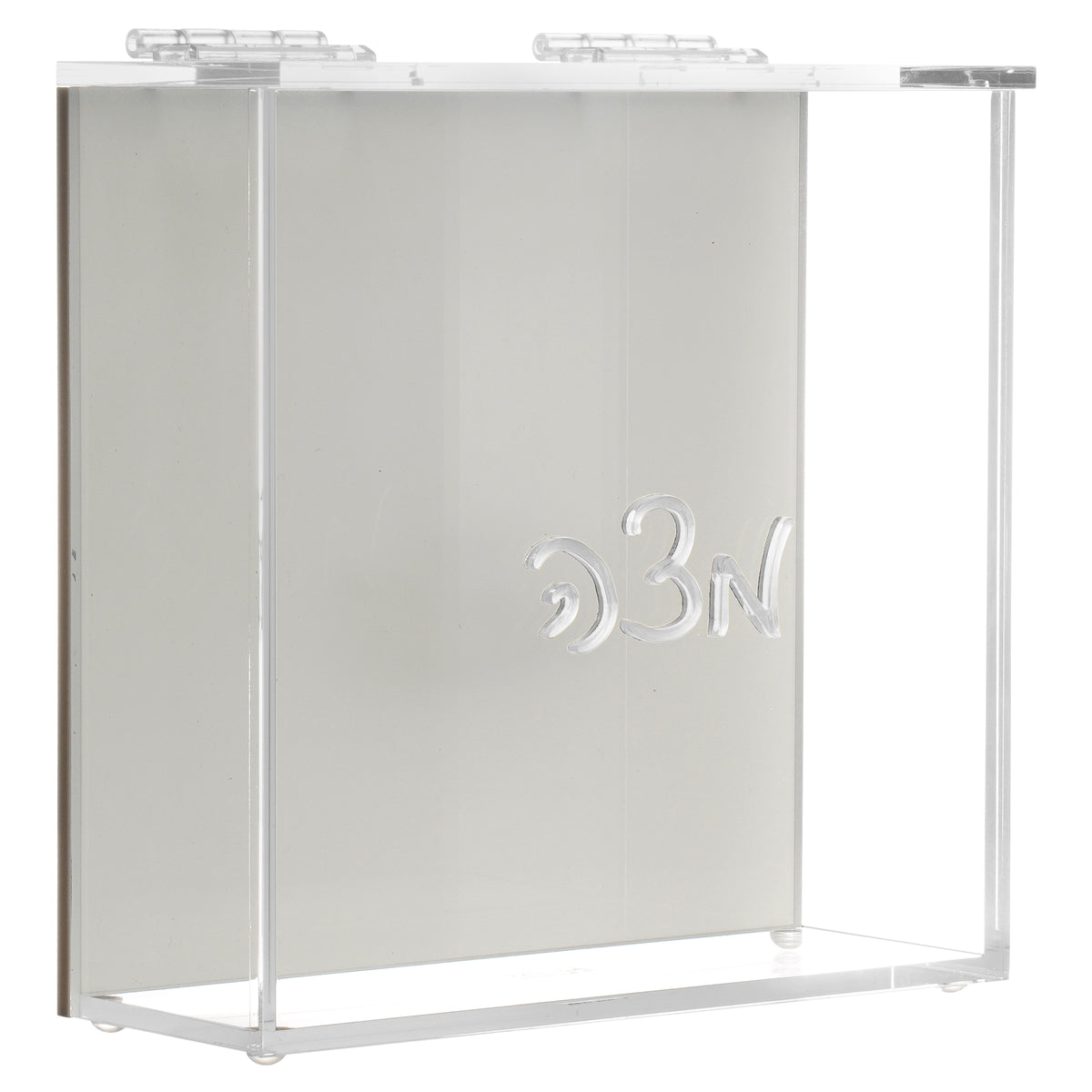 Lucite Tray with Metal Handles and Optional Cover — BT Shalom