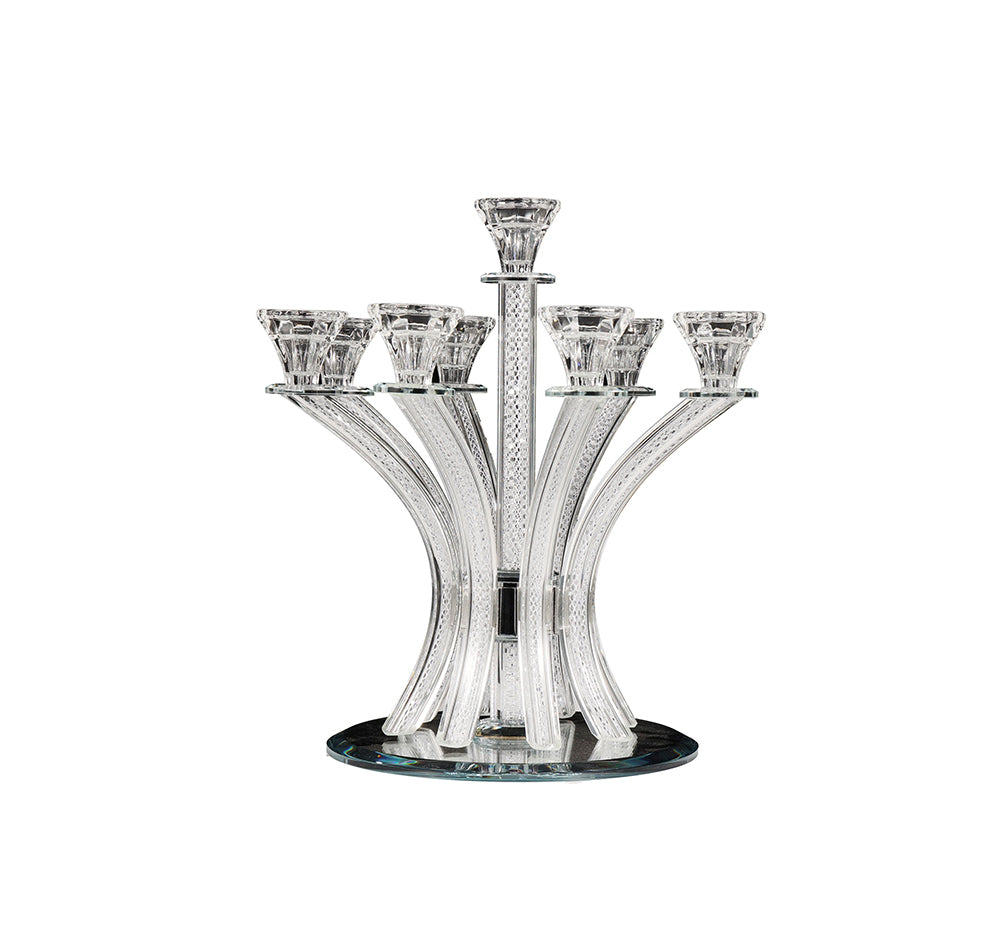 Crystal Candelabra with Inner Net Design 9 Arms