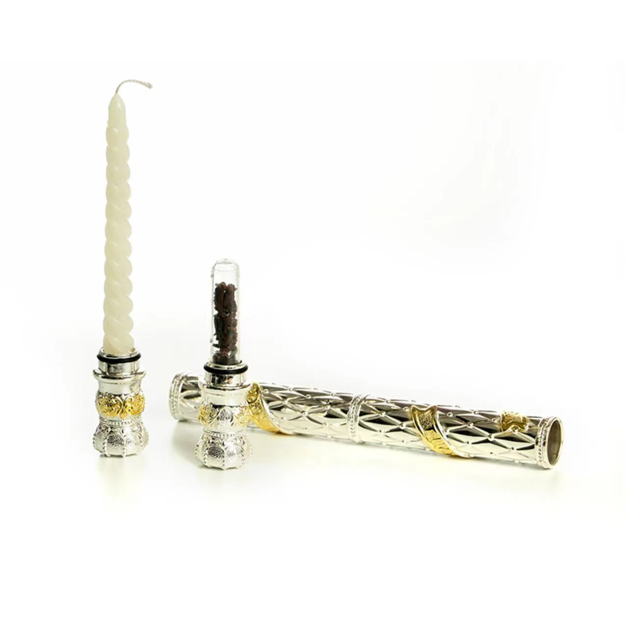 Silver and Gold Plated Havdolah set