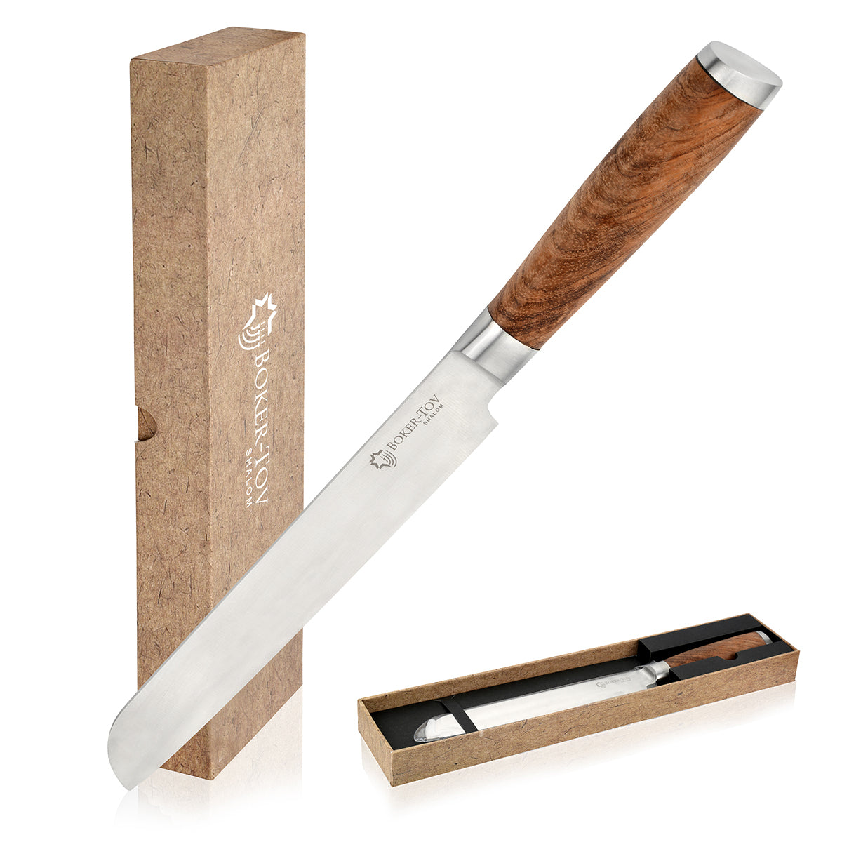 Bread Knife with Sandalwood Handle